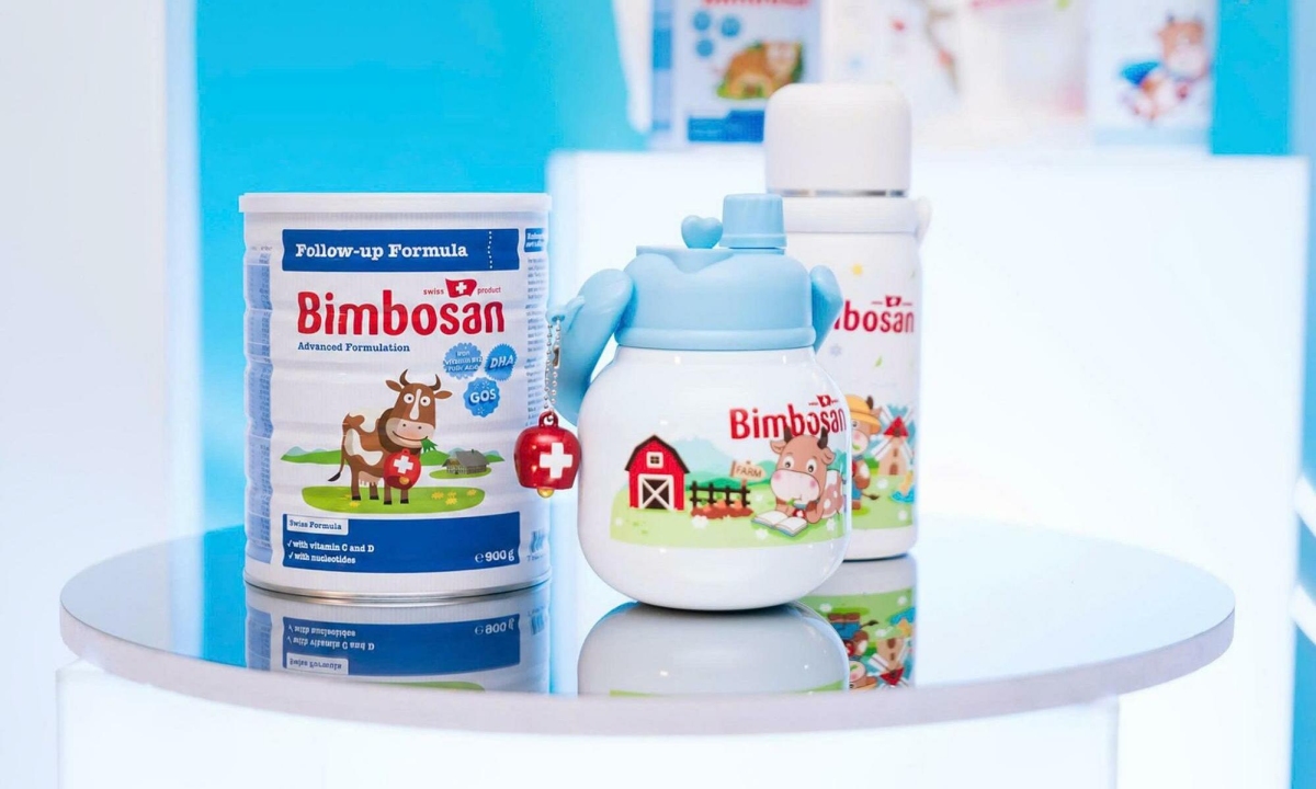 Thương hiệu dinh dưỡng Bimbosan ra mắt thị trường Việt