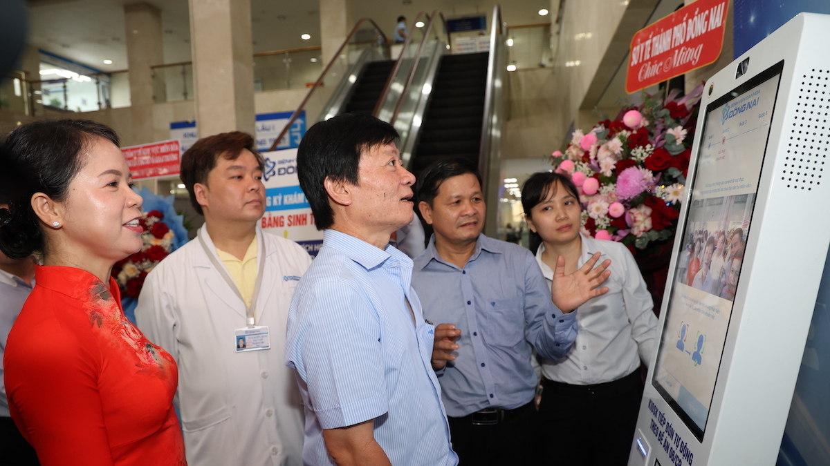 Ứng dụng nhận diện sinh trắc học khám bệnh tại Đồng Nai