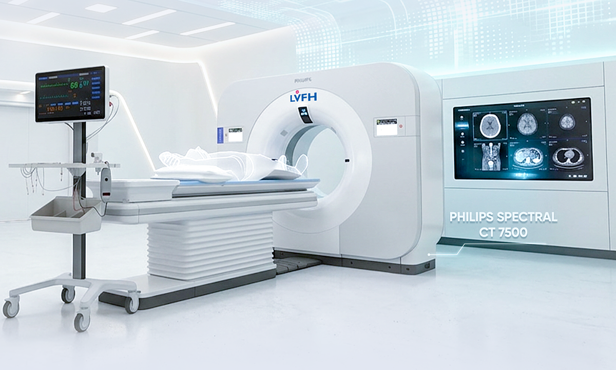 Bệnh viện Thăng Long Lạc Việt đầu tư máy CT phổ thế hệ mới
