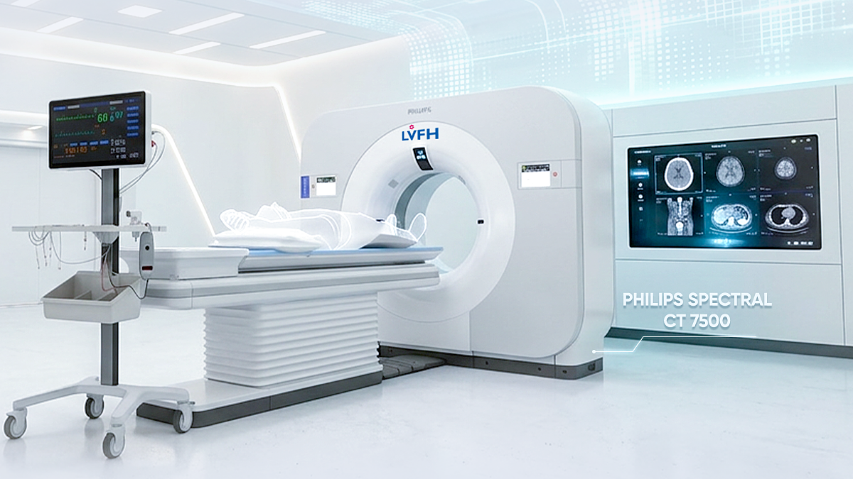 Bệnh viện Thăng Long Lạc Việt đầu tư máy CT phổ thế hệ mới