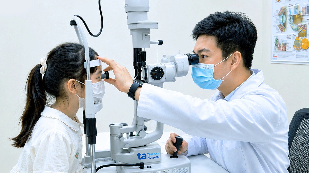 4 bệnh mắt thường gặp ở trẻ dịp hè