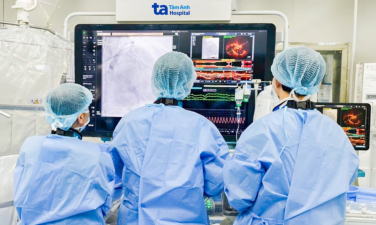 Thông mạch vành cho trái tim 'đảo ngược'