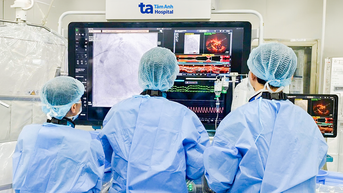Thông mạch vành cho trái tim 'đảo ngược'