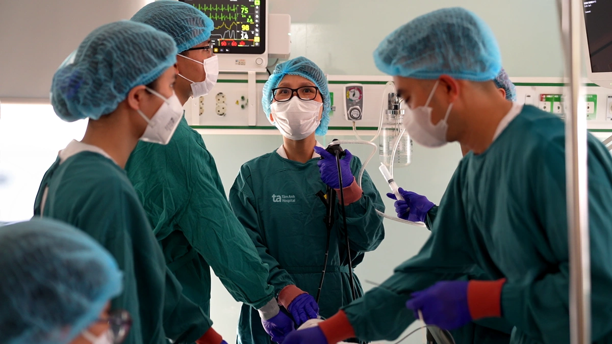 Nội soi siêu âm phế quản truy tìm nguồn gốc ung thư phổi