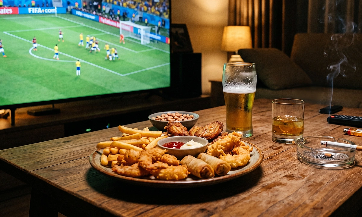 Ăn đêm xem World Cup - combo 'sát thủ' khiến dạ dày và gan tổn thương ra sao?