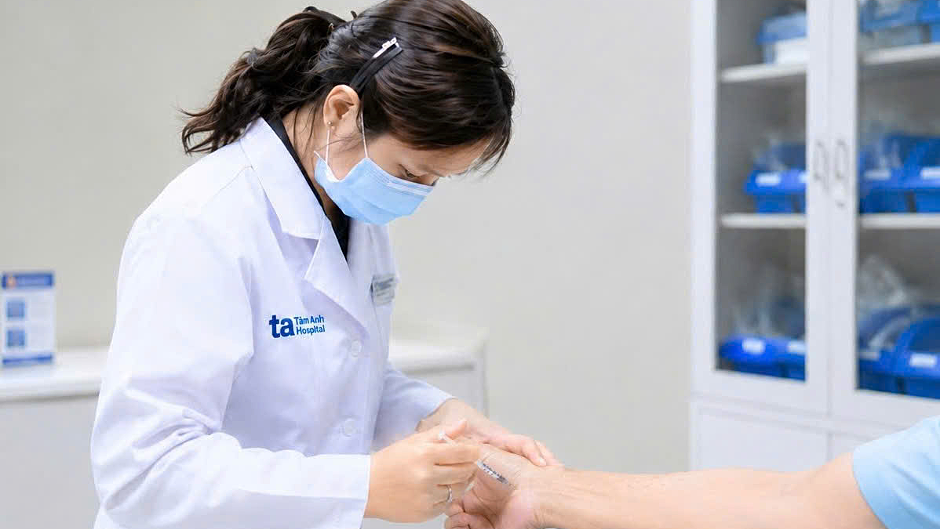 Tiêm botox giảm co cứng cơ sau đột quỵ