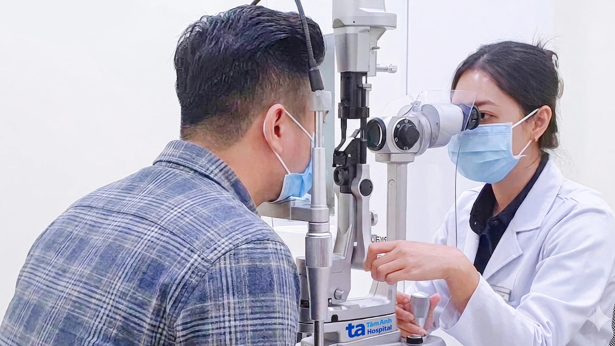 Võng mạc tổn thương gây loạn màu xanh và đỏ
