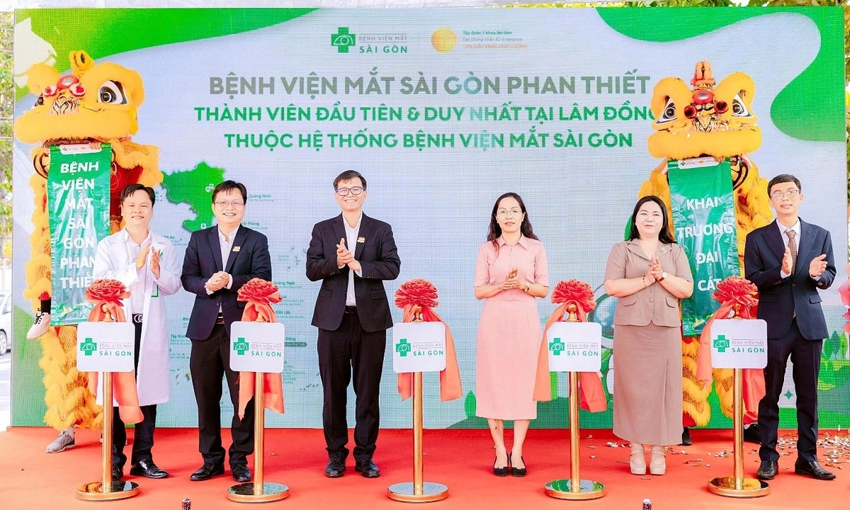Khánh thành Bệnh viện Mắt Sài Gòn Phan Thiết