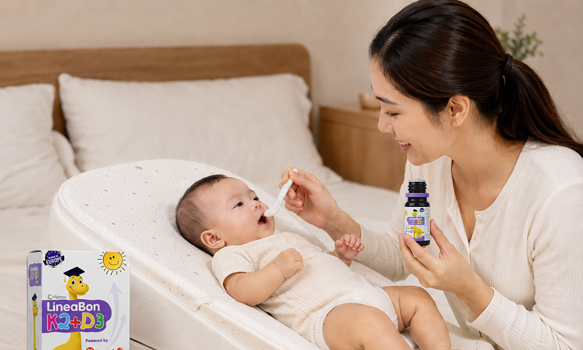 Lý do trẻ sơ sinh cần bổ sung vitamin K2