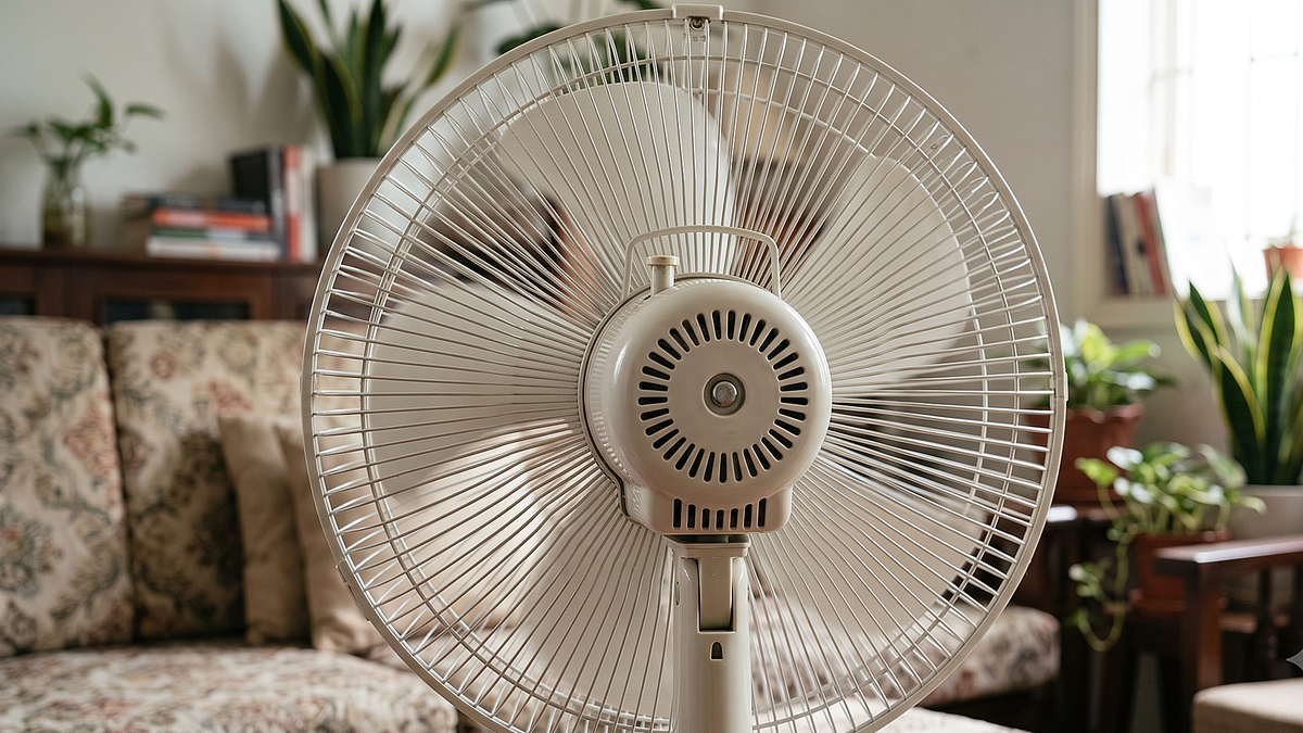 Có nên ngồi quạt thốc thẳng vào người sau khi đi nắng về?
