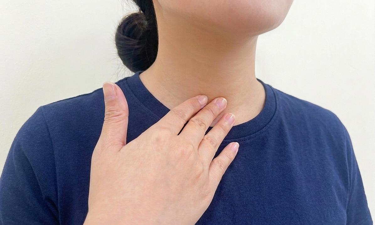 Nổi hạch cổ khi viêm họng có nguy hiểm?