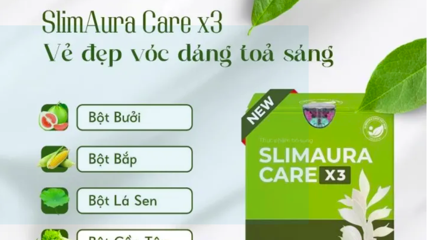 Sản phẩm giảm cân Slimaura Care x3 bị "tuýt còi"