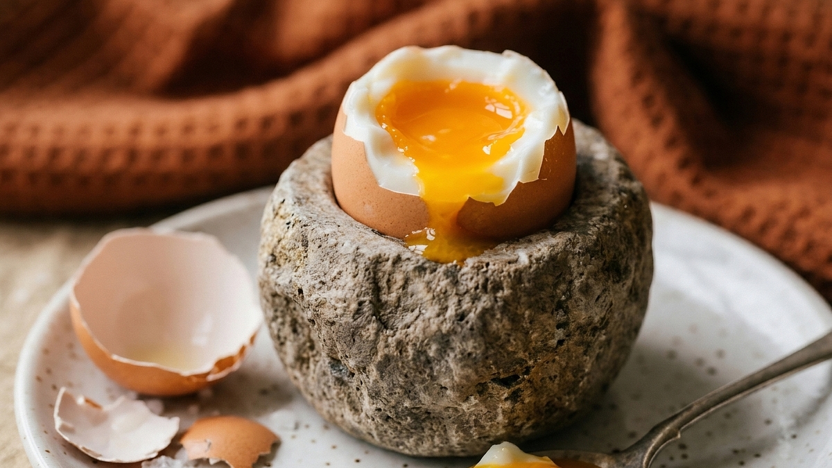 Ăn trứng lòng đào có bổ dưỡng hơn trứng chín?