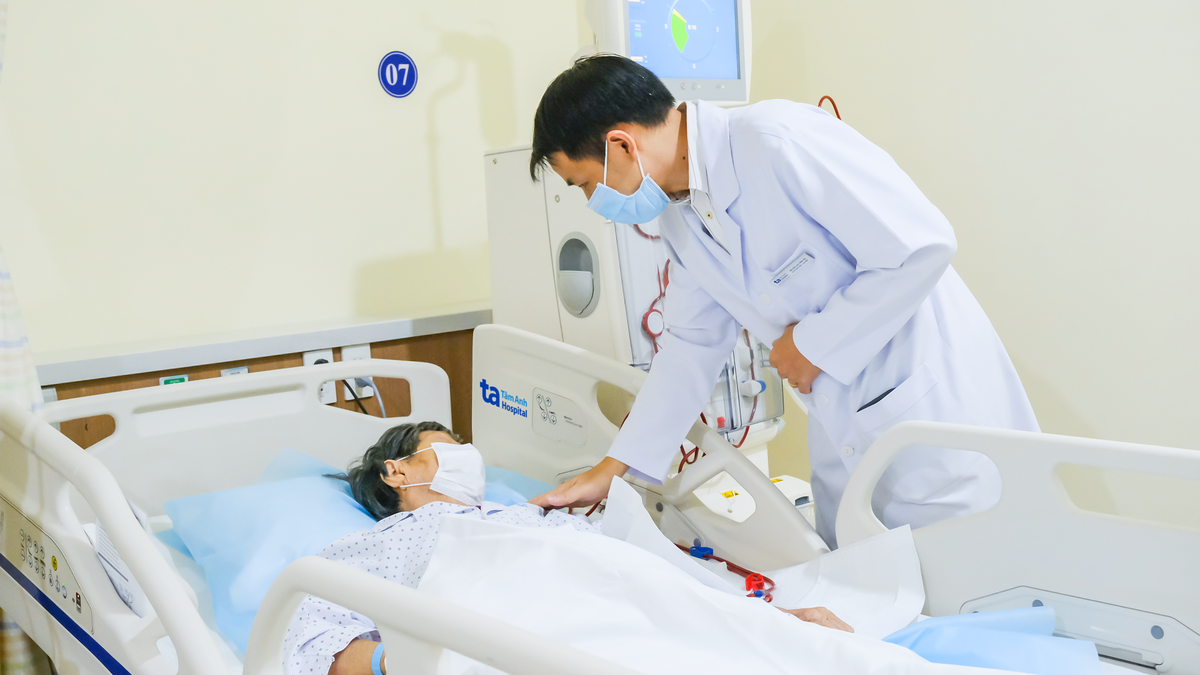 Chuột rút, tụt huyết áp khi chạy thận có nguy hiểm?