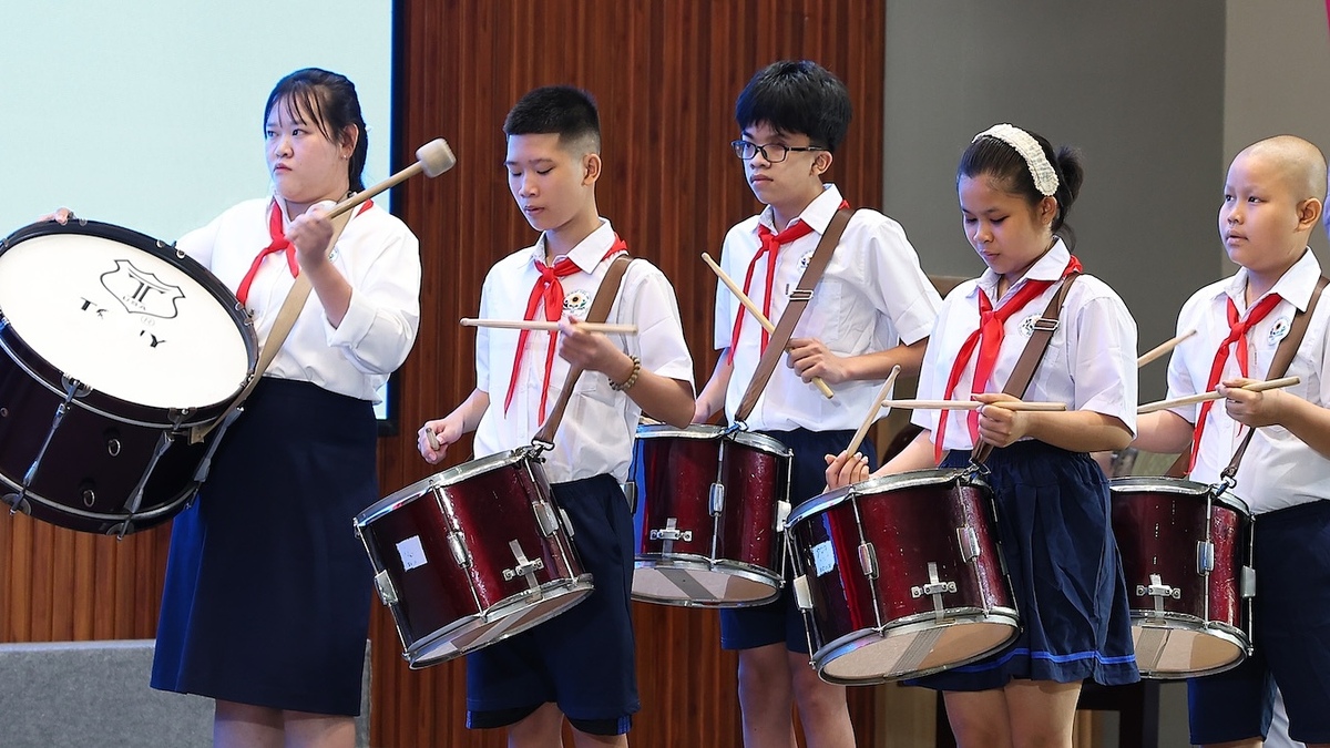Lễ khai giảng ở nơi không có sân trường