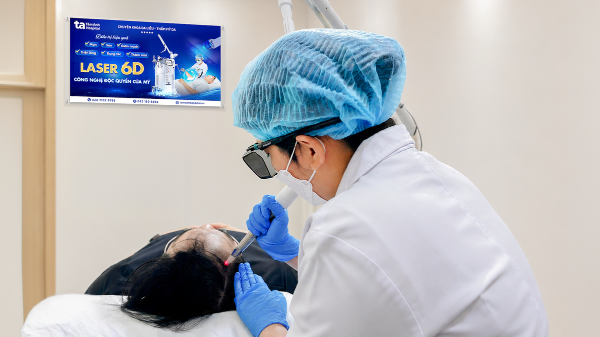 Chàng trai hói đầu do rụng tóc di truyền