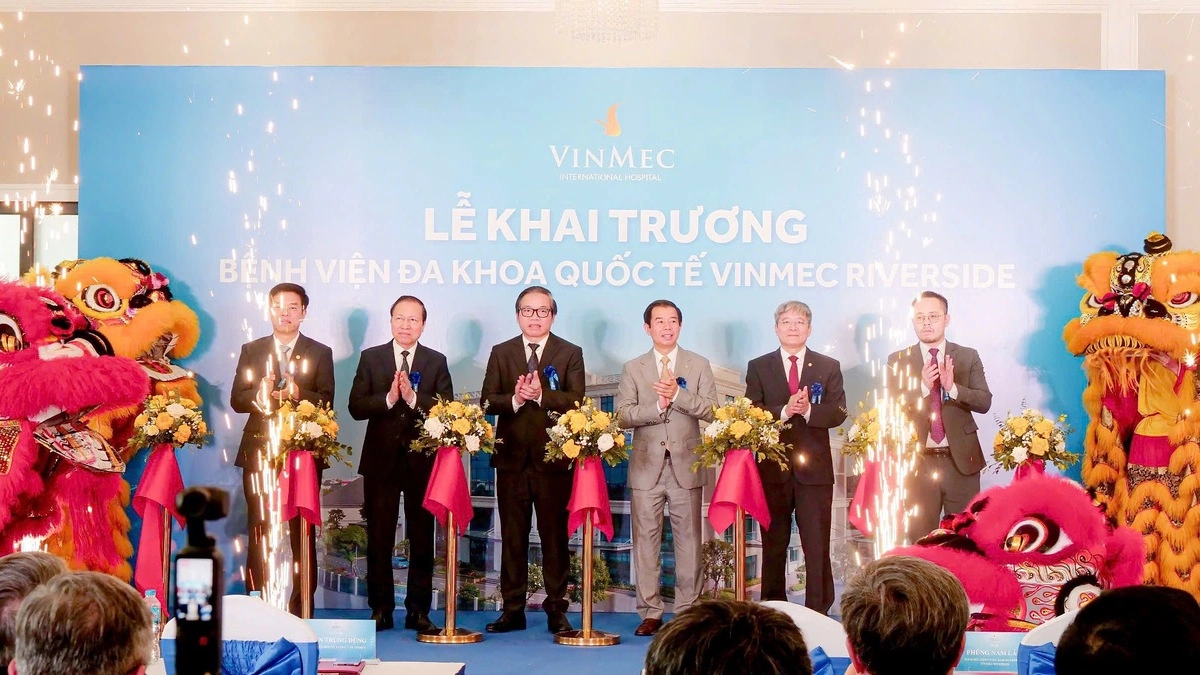 Khai trương bệnh viện đa khoa quy mô tinh gọn Vinmec Riverside