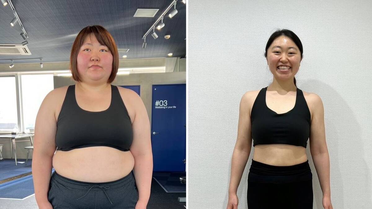 Cô gái Nhật Bản giảm từ 102 kg xuống 59 kg không cần ăn kiêng khắc khổ