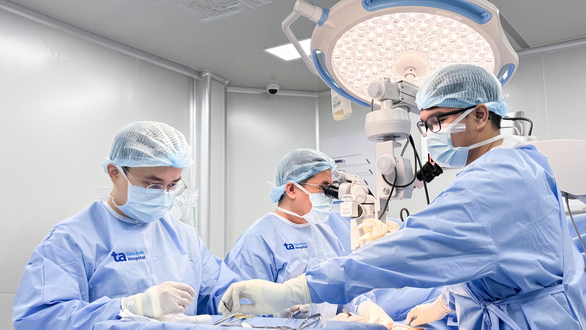 Vi phẫu tìm tinh trùng cho người biến chứng quai bị