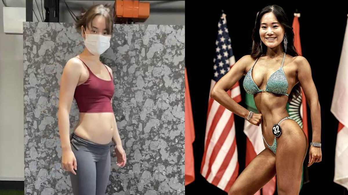 Bị trêu giống "võ sĩ sumo", cô gái lột xác thành nhà vô địch thể hình