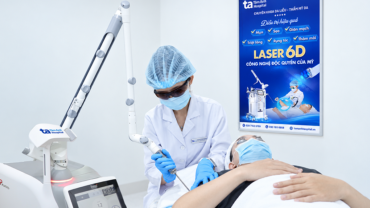Dùng laser xóa hình xăm nhiều màu