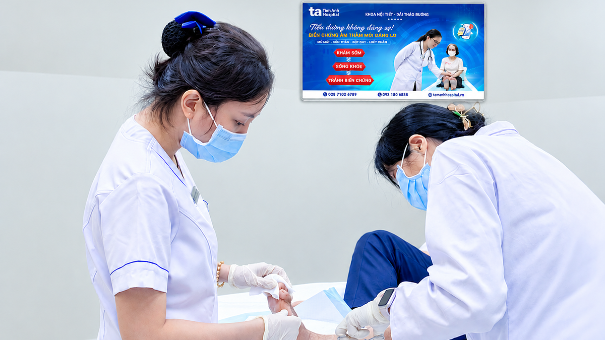Hai lần chân hoại tử do biến chứng tiểu đường