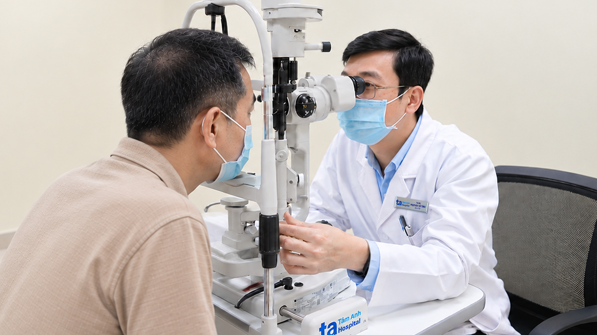 Nhìn mờ, bất ngờ phát hiện đột quỵ